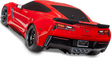 Body, Chevrolet Corvette Z06, red (painted, decals applied)