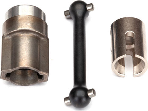 Driveshaft, center, front (steel)/ 4x13 screw pin
