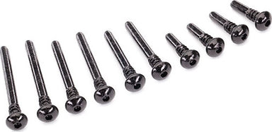Suspension screw pin set, front or rear (hardened steel), 4x18mm (4), 4x38mm (2), 4x33mm (2), 4x43mm (2)