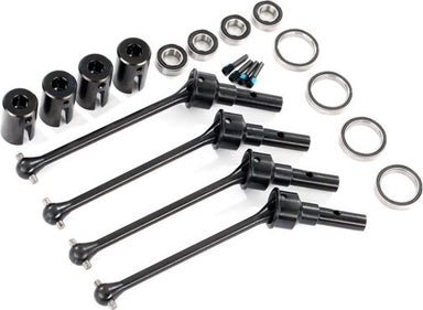 Driveshafts, steel constant-velocity (assembled), front or rear (4) (#8654, 8654G, or 8654R and #7758, 7758G, or 7758R required for a complete set)