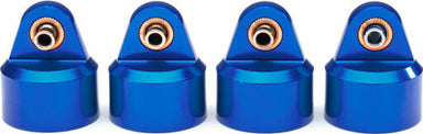 Shock Caps, Aluminum (Blue-Anodized), Gt-Maxx® Shocks (4)