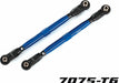 Toe Links, Front (TUBES Blue-Anodized, 7075-T6 Aluminum, Stronger Than Titanium) (2) (for Use with #8995 WideMaxx® Suspension Kit)