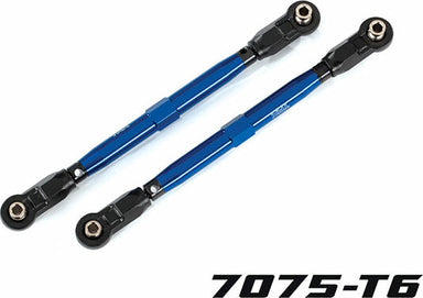 Toe Links, Front (TUBES Blue-Anodized, 7075-T6 Aluminum, Stronger Than Titanium) (2) (for Use with #8995 WideMaxx® Suspension Kit)