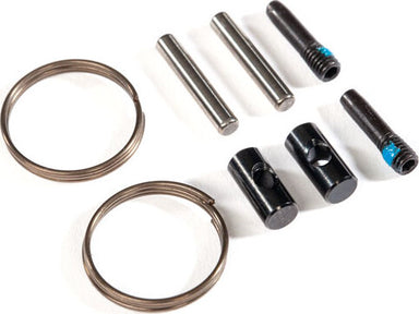 Rebuild kit, steel-splined constant-velocity driveshafts (includes pins and hardware for one axle shaft)