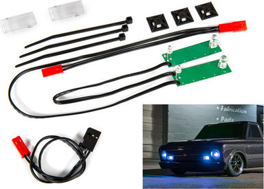 Led Light Set, Front, Complete (Blue) (Includes Light Harness, Power Harness, Zip Ties (9))