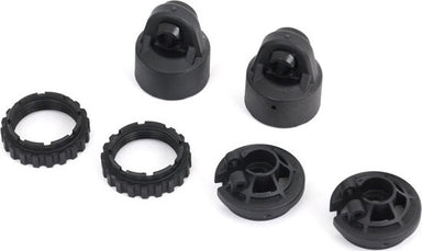 Shock caps, GT-Maxx® shocks (2)/ spring perch/ adjusters (2) (for 2 shocks)