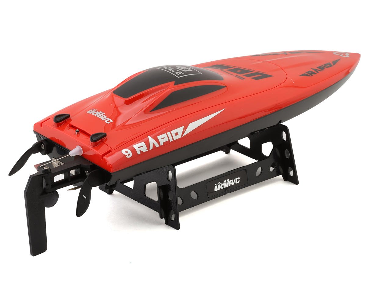 UDI009 RC Rapid 16" High Speed Brushed Self-Righting RTR Electric Boat w/2.4GHz Radio, Battery & Charger