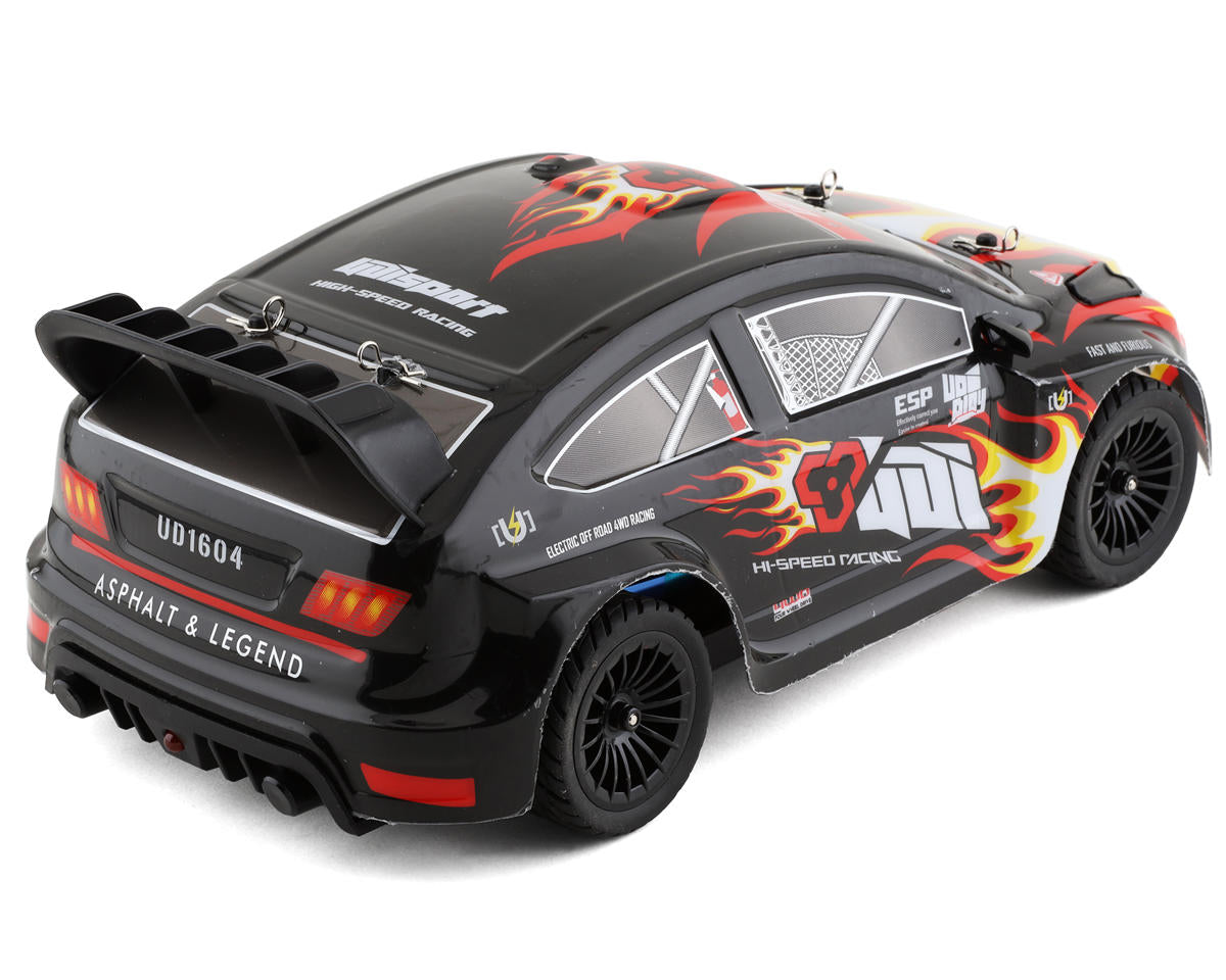 Hatchback Rally Pro 1/16 4WD RTR Brushless On Road RC Car w/Drift Tires -- UDI1604PRO