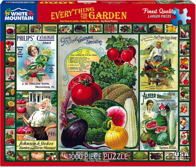 Everything for the Garden - 1000 Piece - White Mountain Puzzles