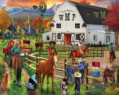 Dude Ranch - 1000 Piece Jigsaw Puzzle