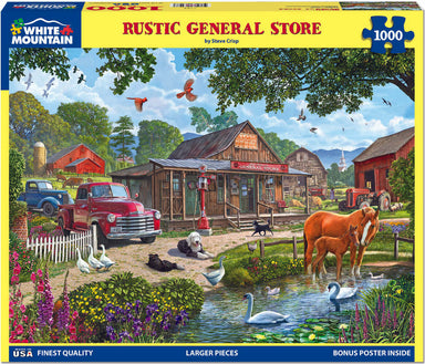 Rustic General Store - 1000 Piece Jigsaw Puzzle