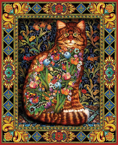 Tapestry Cat - 1000 Piece - White Mountain Puzzles