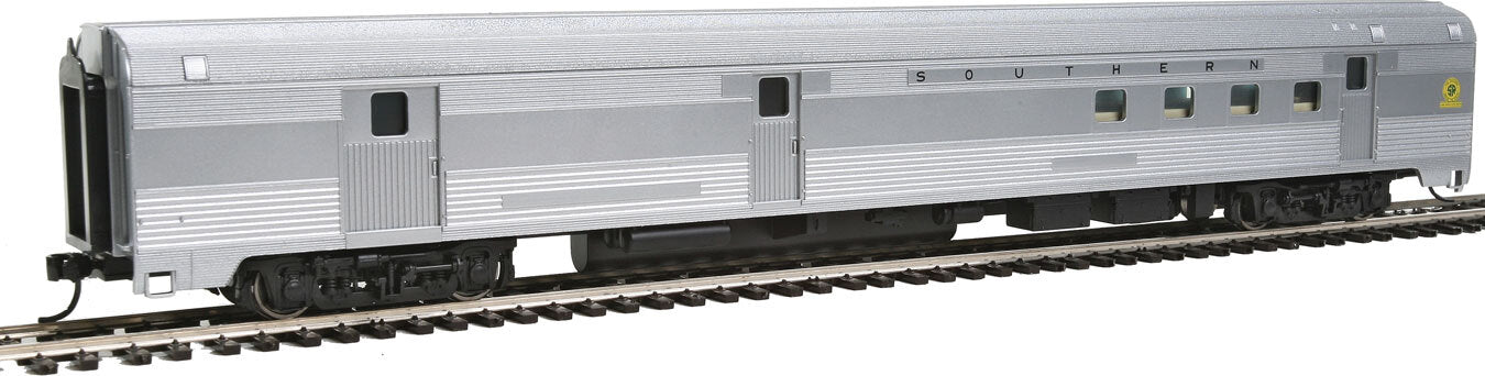 HO Scale - 85' Budd Baggage-Railway Post Office - Ready To Run - Southern Railway (silver)