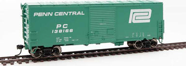 40' ACF Modernized Welded Boxcar w/8' Youngstown Door - Ready to Run - Penn Central #138166