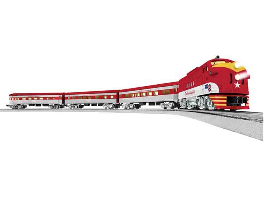 LNL2323080 Texas Special Train Set - 3-Rail - LionChief(R) Bluetooth 5.0 Sound and Contro -- Frisco-MKT EMD FT-A, 3 Cars, FasTrack Oval, Power Pack, Controller