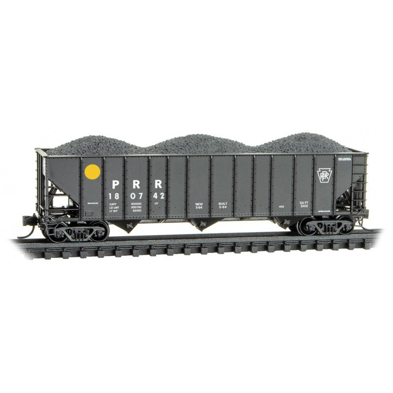 N Scale Pennsylvania Railroad Hopper - #180742