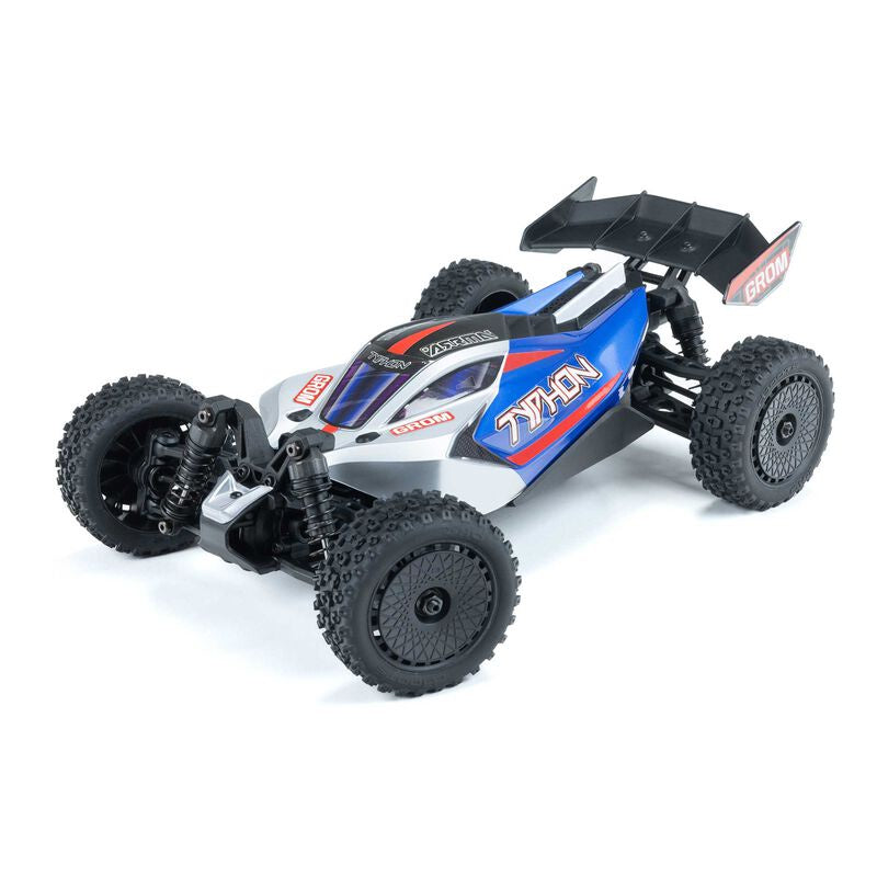 ARA2106T1	 TYPHON GROM 4x4 SMART Small Scale Buggy Blue/Silver