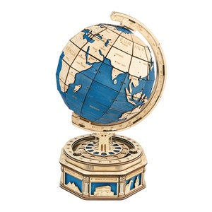 Classic 3D Wood Puzzles; The Globe