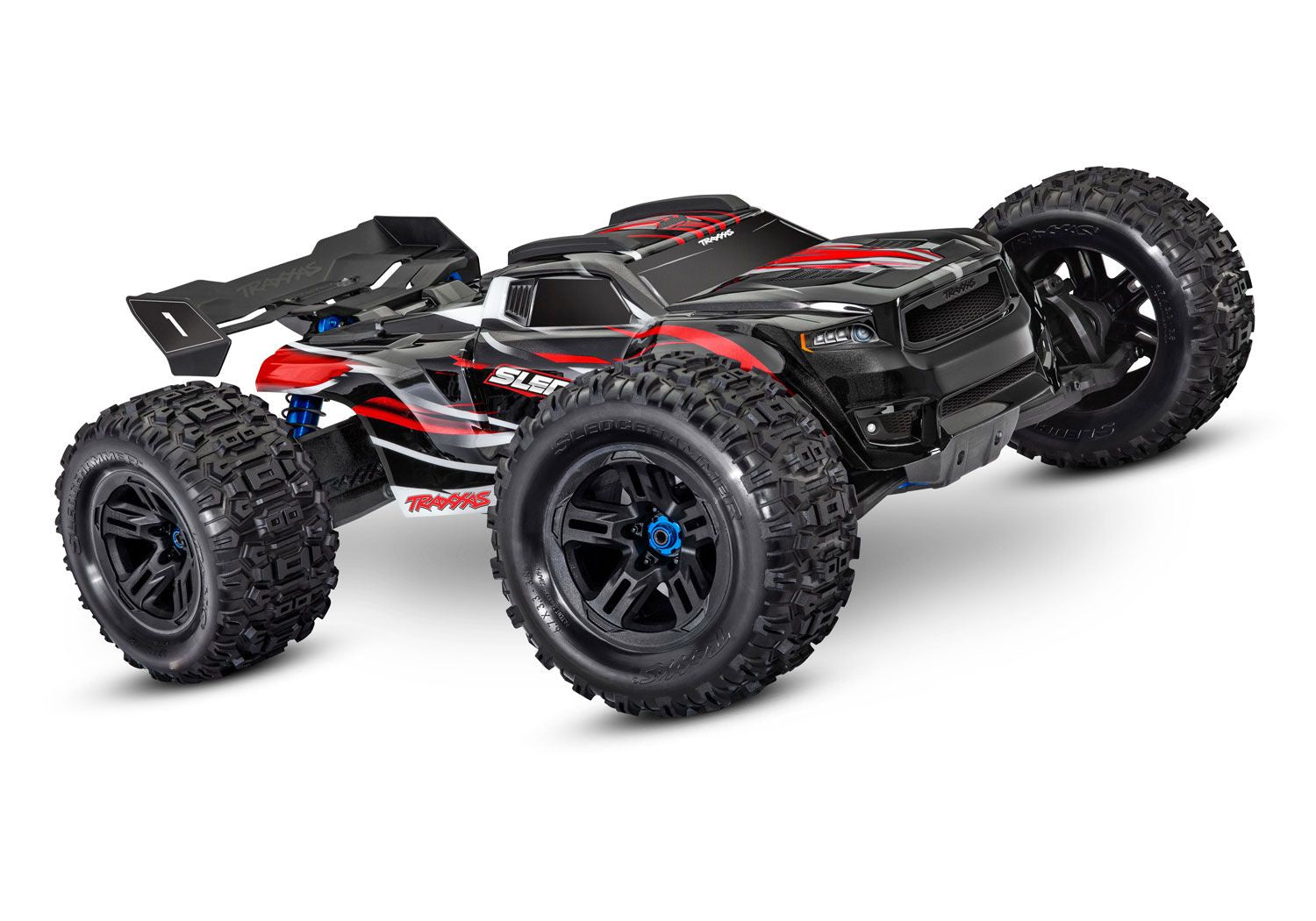 Red Sledge®: 1/8 Scale 4WD Brushless Electric Monster Truck with TQi 2.4GHz Traxxas Link™ Enabled Radio System and Traxxas Stability Management (TSM)®