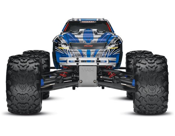 Blue T-Maxx® 3.3: 1/10 Scale Nitro-PoweRed 4WD Maxx® Monster Truck with TQi™ 2.4GHz Radio System, Traxxas Link™ Wireless Module, and Traxxas Stability Management (TSM)®